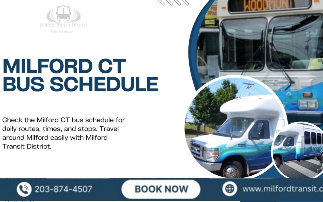 Milford CT Bus Schedule: Best Routes, Stops, and Timetables